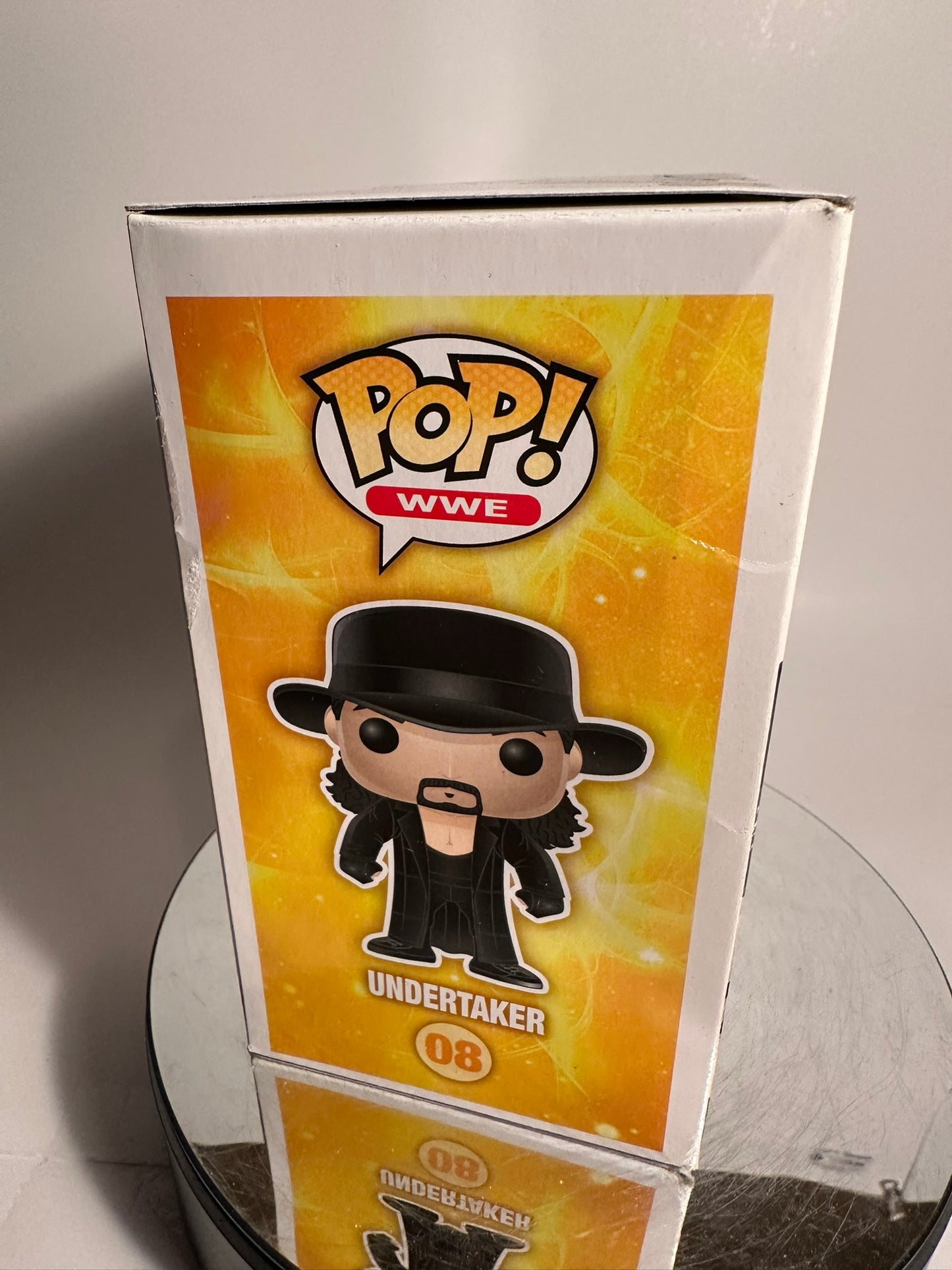 WWE - Undertaker 08 Funko Pop! (Moderate box damage) (Small WWE sticker)