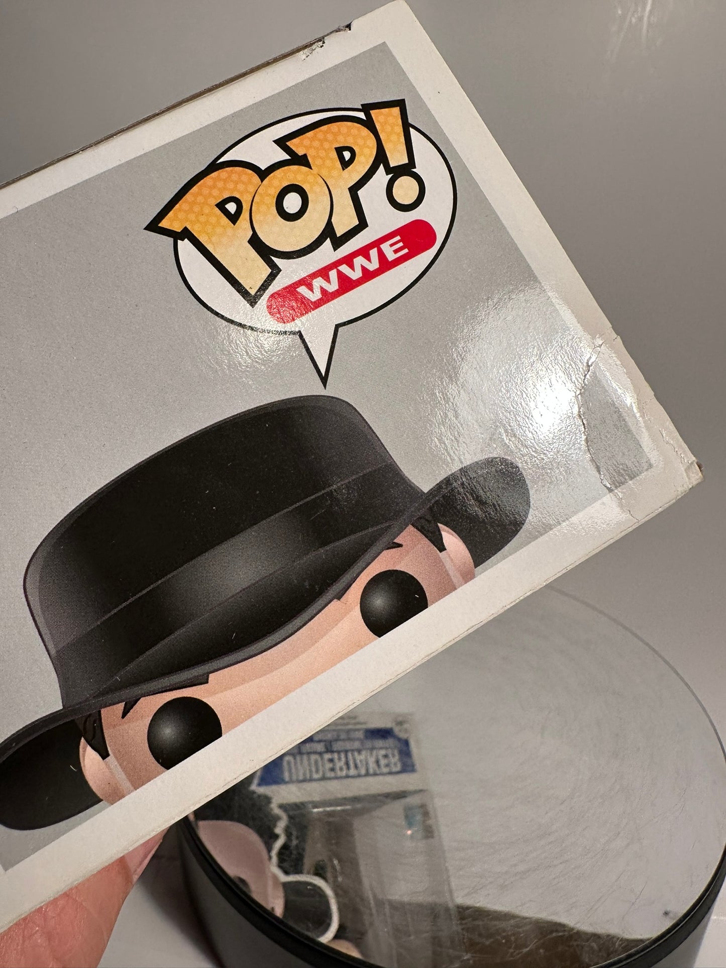 WWE - Undertaker 08 Funko Pop! (Moderate box damage) (Small WWE sticker)