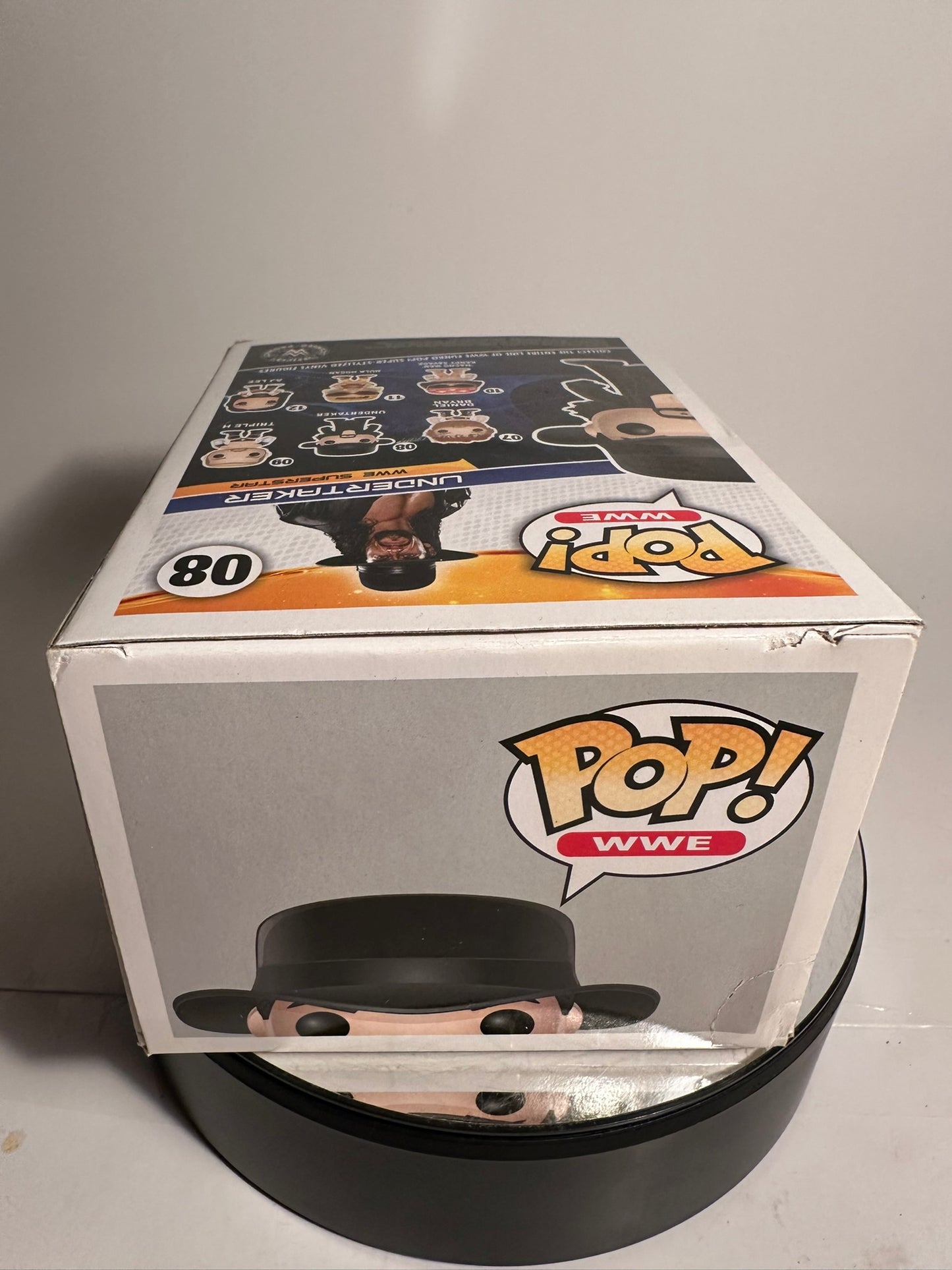 WWE - Undertaker 08 Funko Pop! (Moderate box damage) (Small WWE sticker)