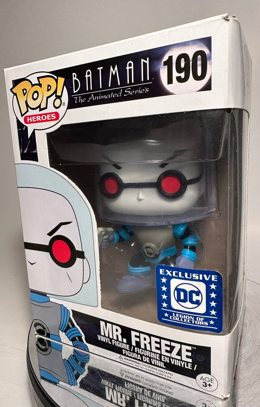 DC - Batman The Animated Series - Mr. Freeze 190 DC Exclusive Funko Pop!