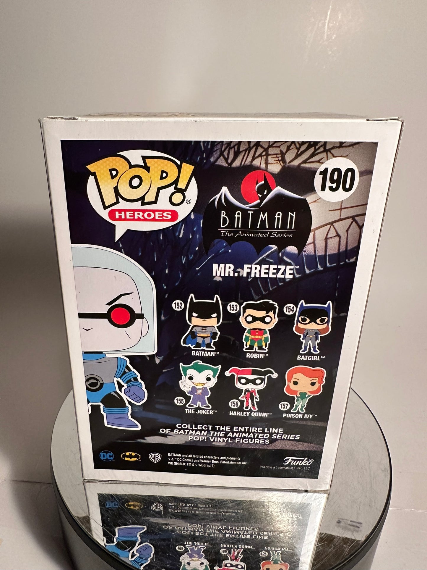 DC - Batman The Animated Series - Mr. Freeze 190 DC Exclusive Funko Pop!