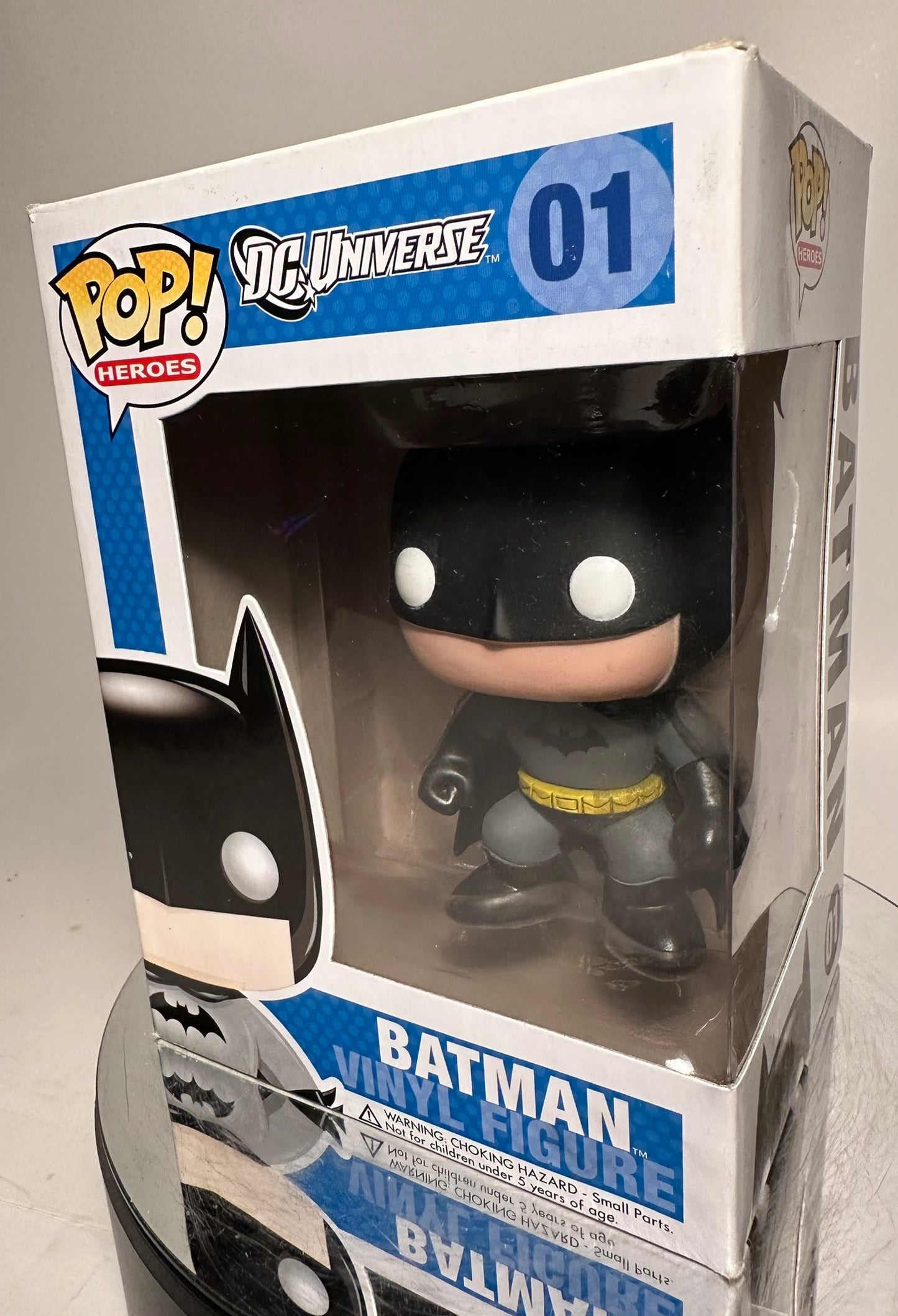 DC - Batman 01 (Large font) Funko Pop! 2013 release