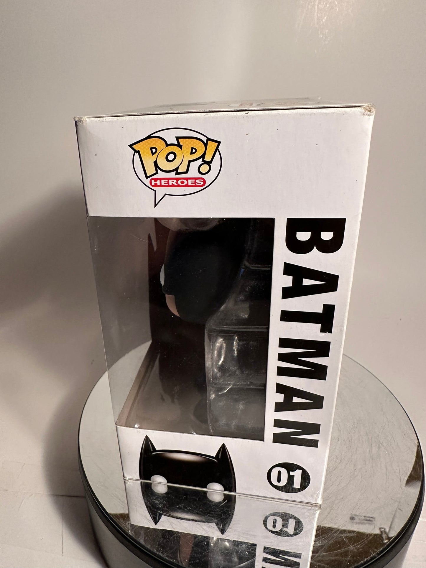 DC - Batman 01 (Large font) Funko Pop! 2013 release