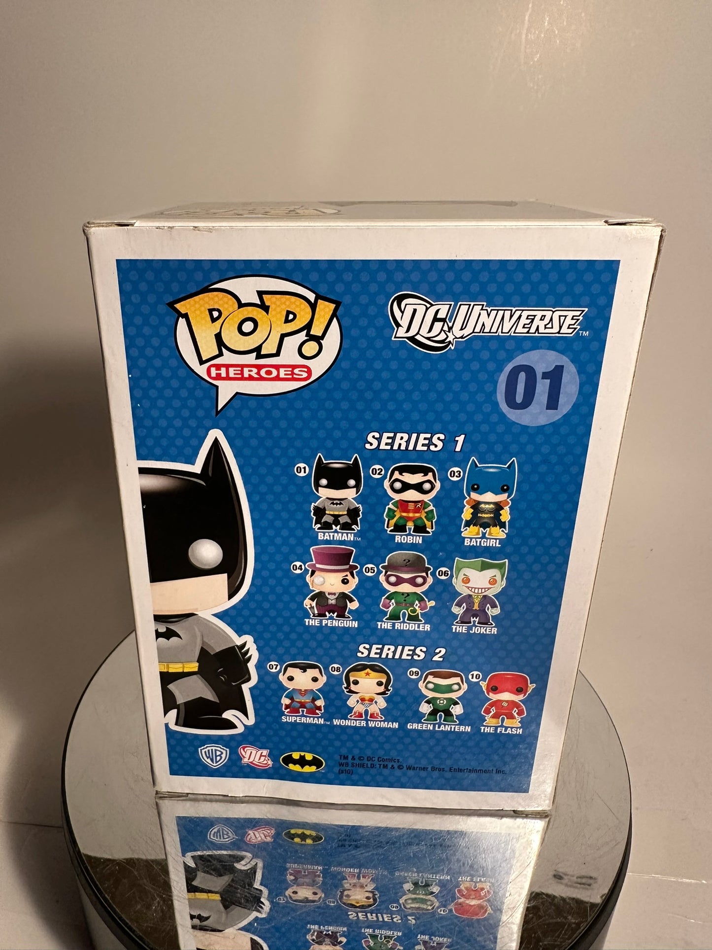 DC - Batman 01 (Large font) Funko Pop! 2013 release