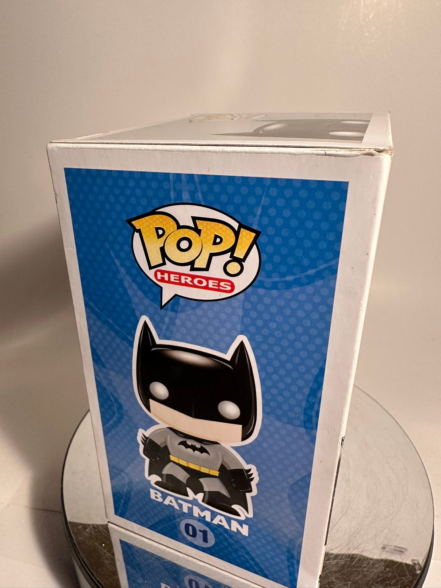 DC - Batman 01 (Large font) Funko Pop! 2013 release