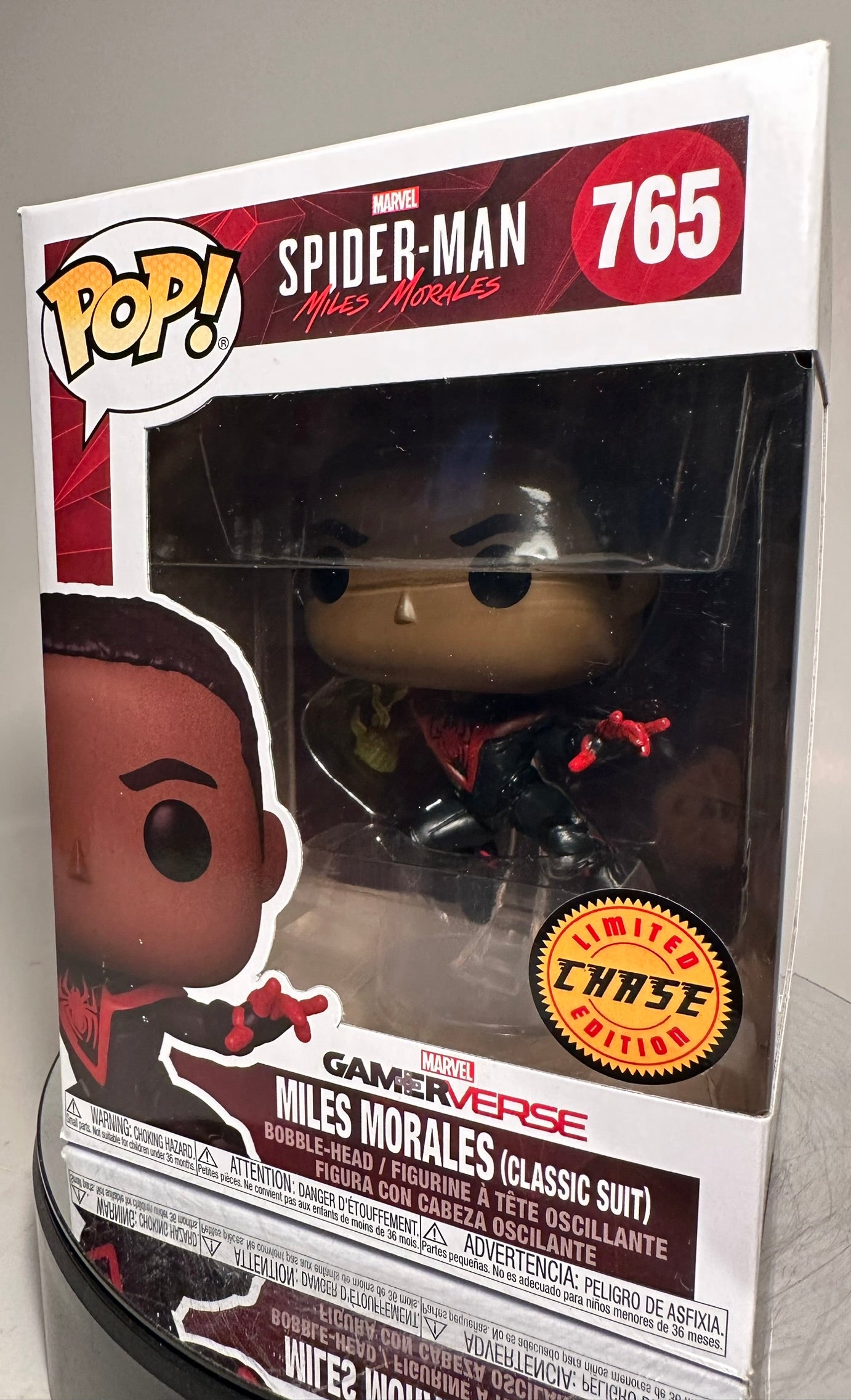 Spider-Man - Miles Morales (Classic Suit) 765 CHASE Funko Pop!