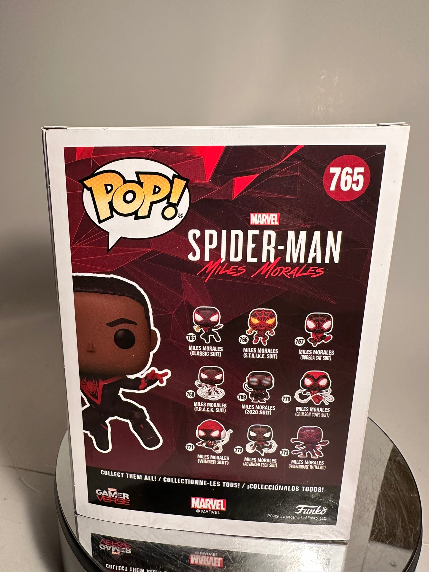 Spider-Man - Miles Morales (Classic Suit) 765 CHASE Funko Pop!