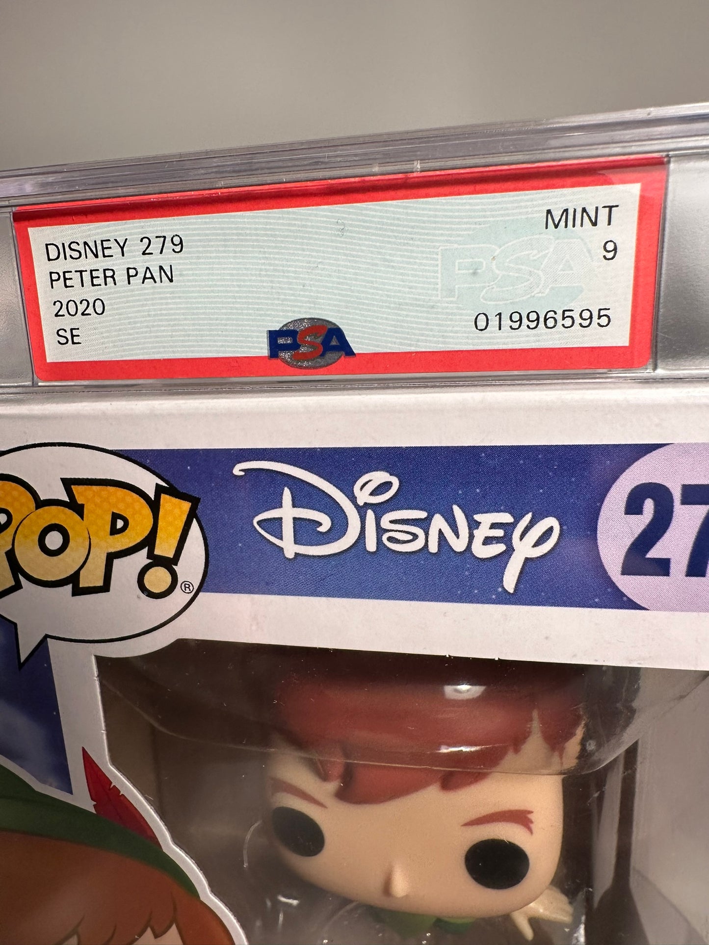 Disney - Peter Pan 279 (Special Edition) PSA Graded 9/10  Funko Pop!