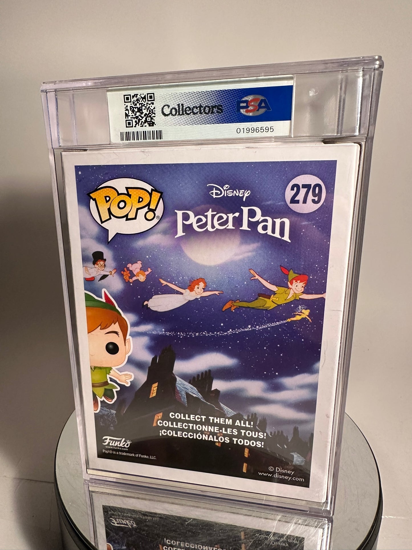 Disney - Peter Pan 279 (Special Edition) PSA Graded 9/10  Funko Pop!