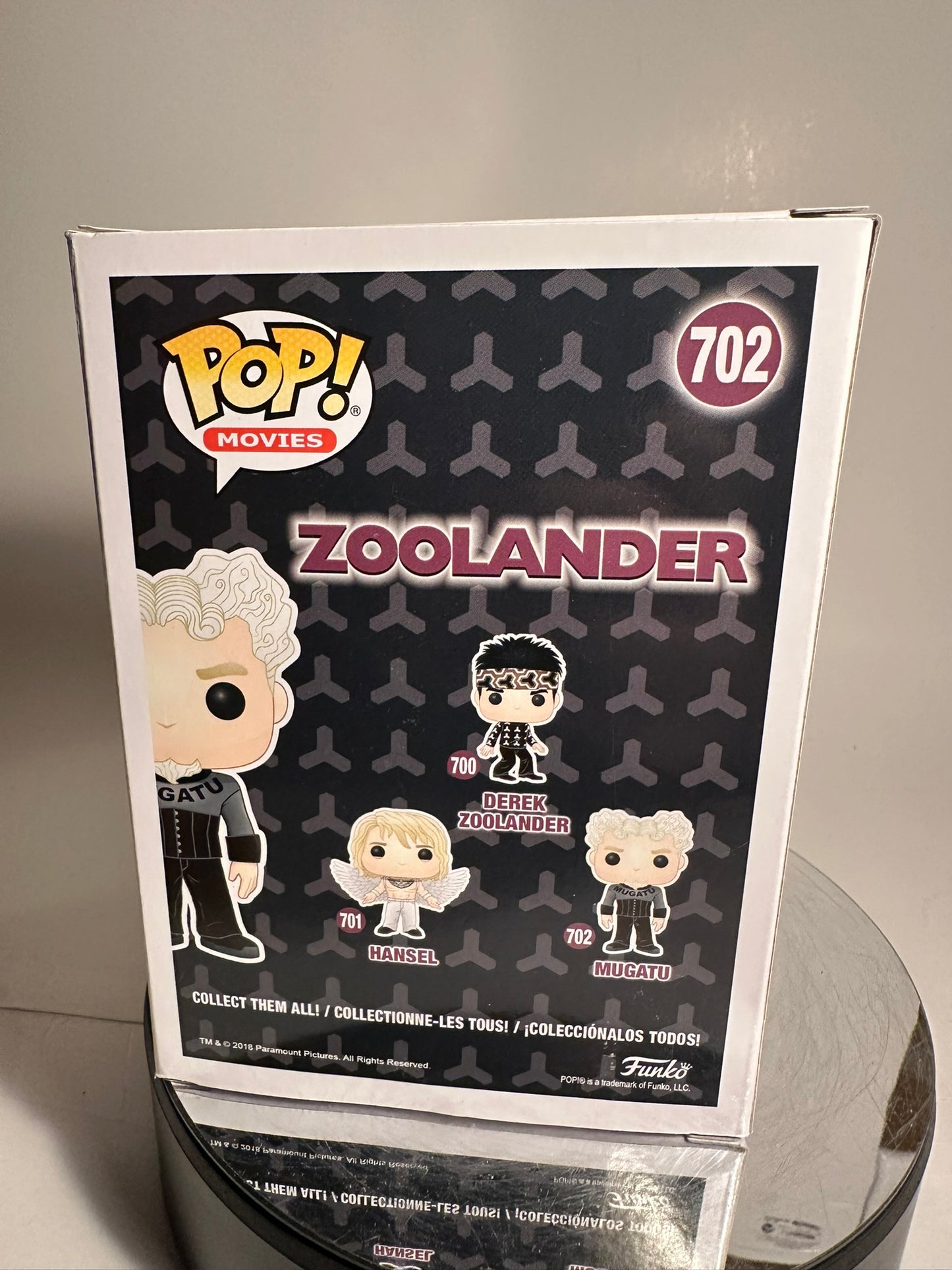 Zoolander - Mugatu 702 CHASE Funko Pop!