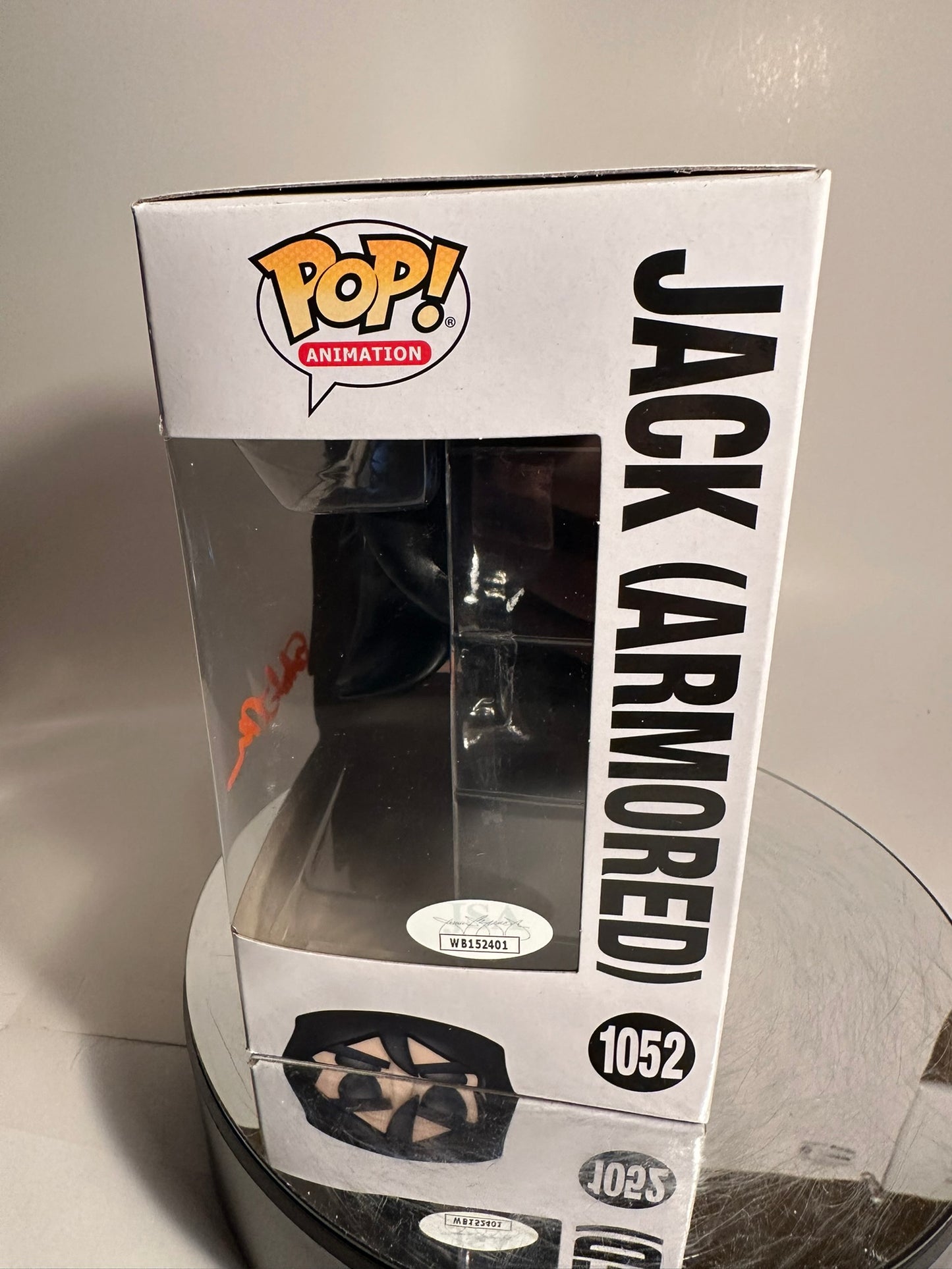 Samurai Jack - Jack (Armored) 1052 AUTOGRAPHED Funko Pop!