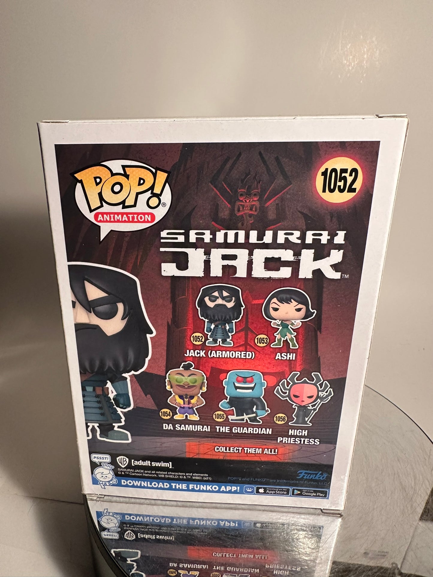 Samurai Jack - Jack (Armored) 1052 AUTOGRAPHED Funko Pop!