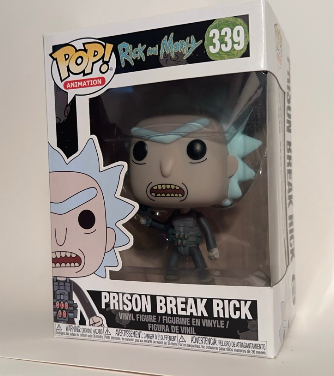 Rick and Morty - Prison Break Rick 339 Funko Pop!