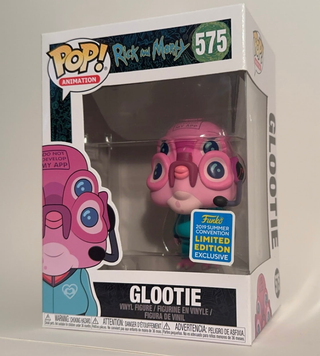 Rick and Morty - Glootie (2019 Summer Limited Edition) 575 Funko Pop!