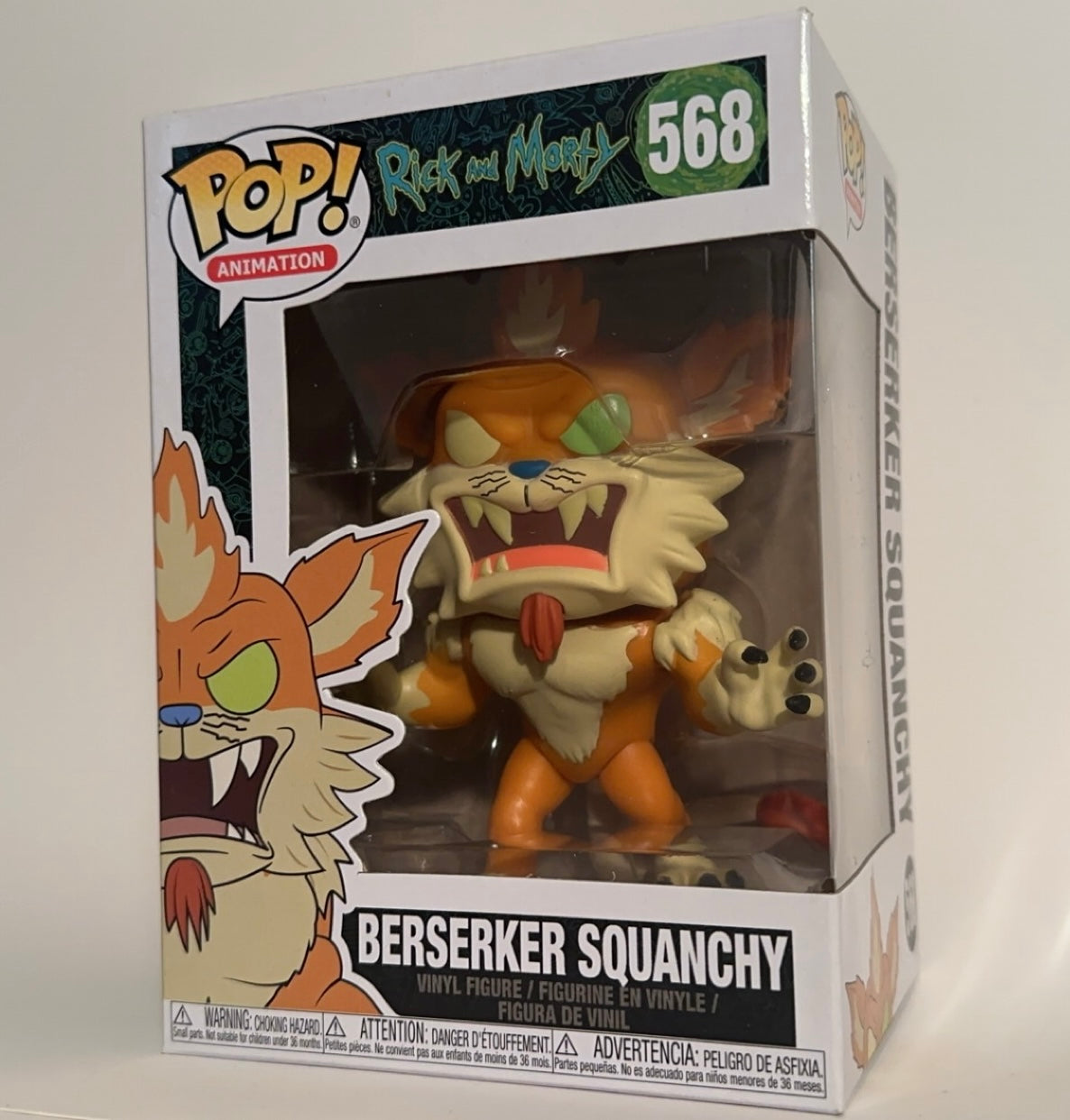 Rick and Morty - Berserker Squanchy 568 Funko Pop!