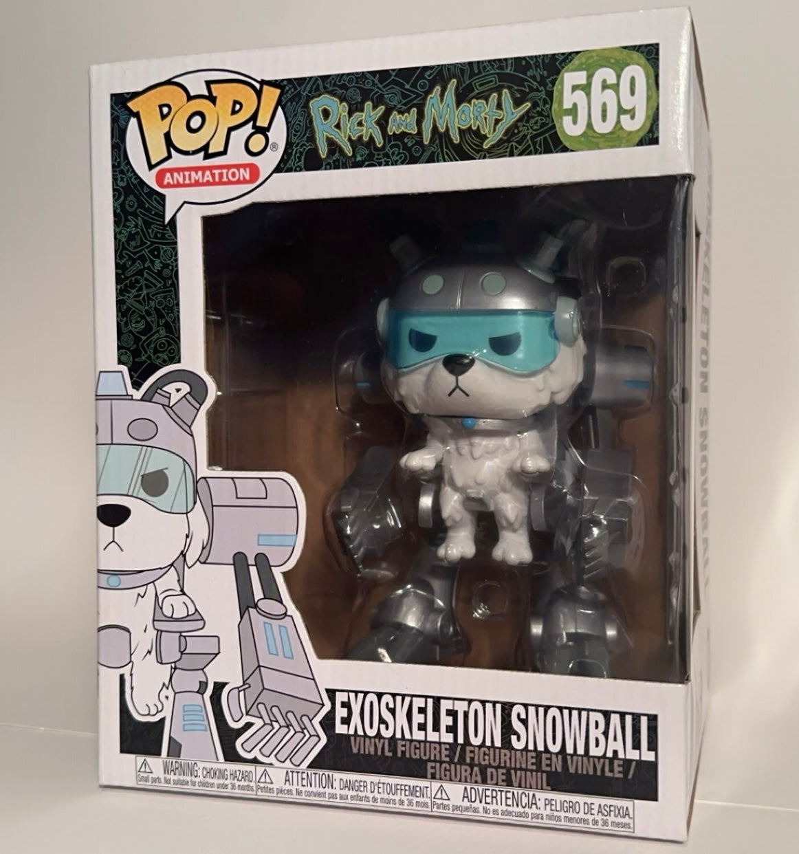 Rick and Morty - Exoskeleton Snowball 569 6" Funko Pop!