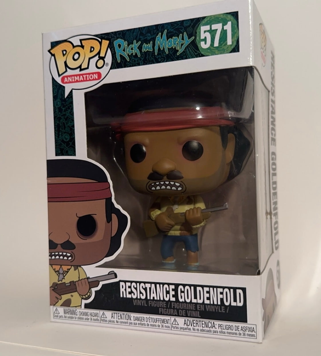 Rick and Morty - Resistance Goldenfold 571 Funko Pop!