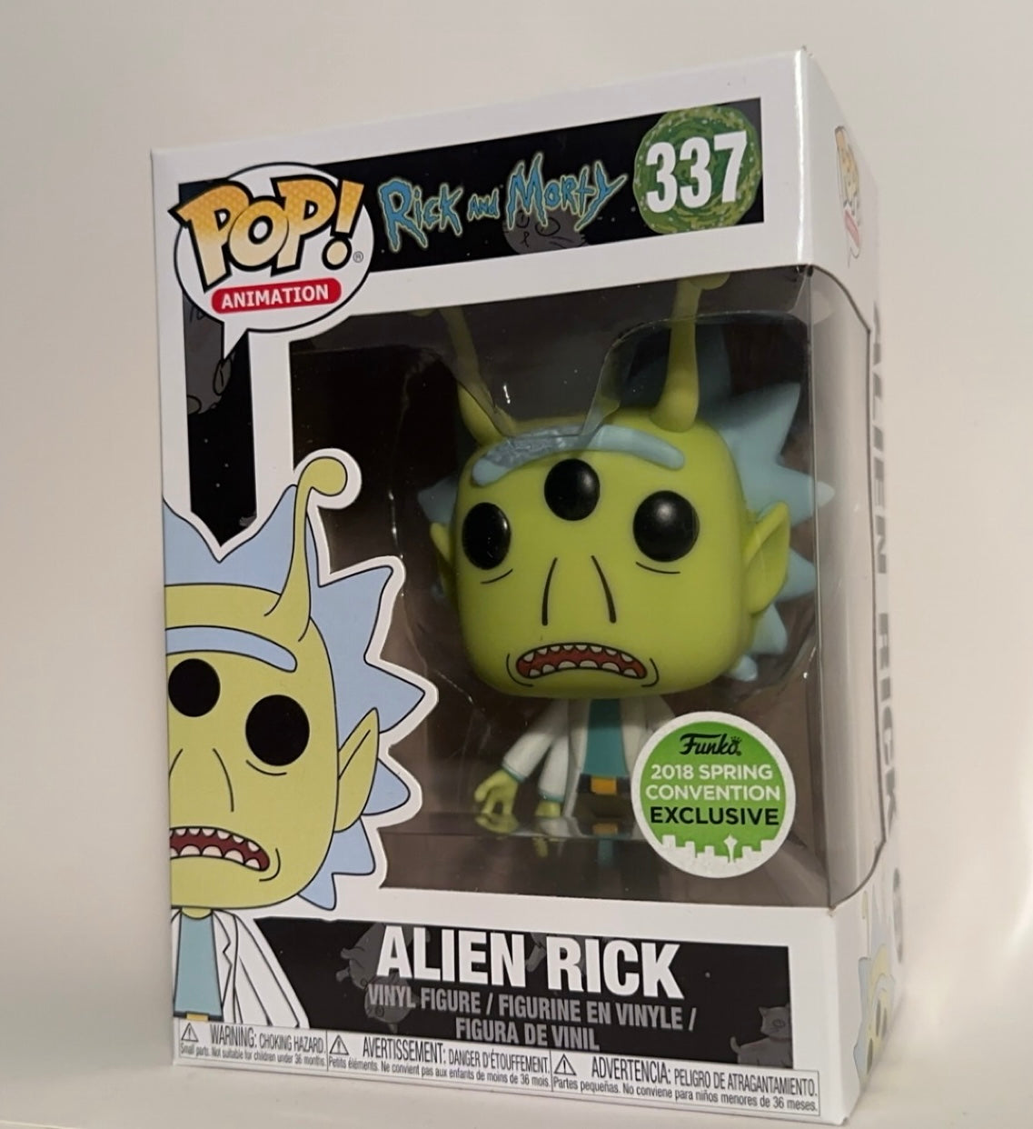 Rick and Morty - Alien Rick (2018 Spring Exclusive) 337 Funko Pop!