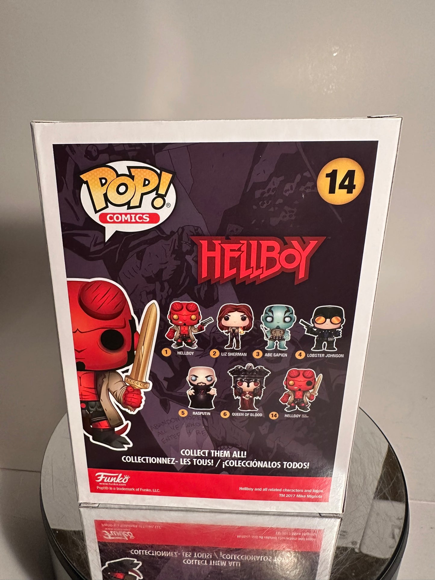 Comics - Hellboy with Sword 14 (PX Previews Exclusive) Funko Pop!