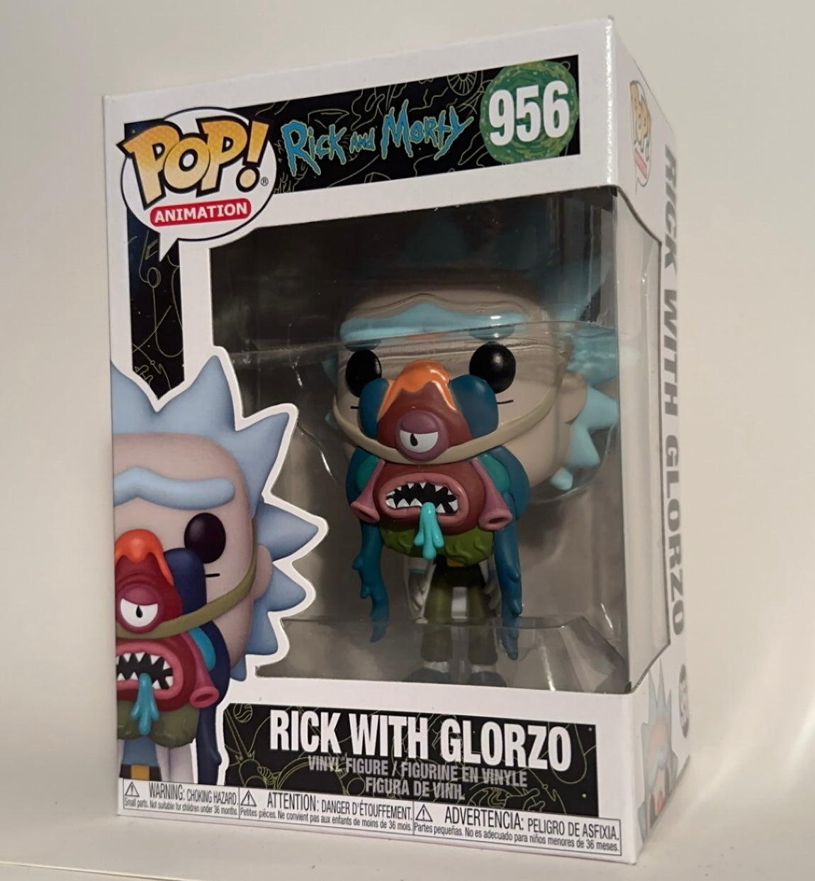 Rick and Morty - Rick with Glorzo 956 Funko Pop!