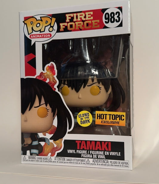 Fire Force - Tamaki GITD (Hot Topic Exclusive) 983 Funko Pop!