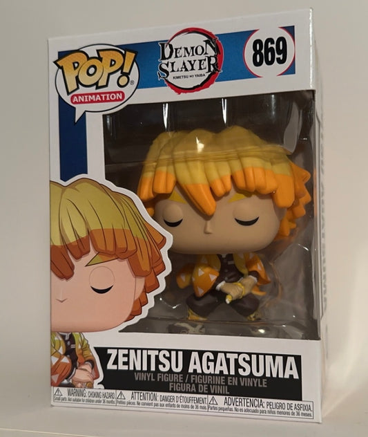 Demon Slayer - Zenitsu Agatsuma 869 Funko Pop!