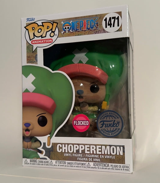 One Piece - Chopperemon FLOCKED (Funko Special Edition) 1471 Funko Pop!