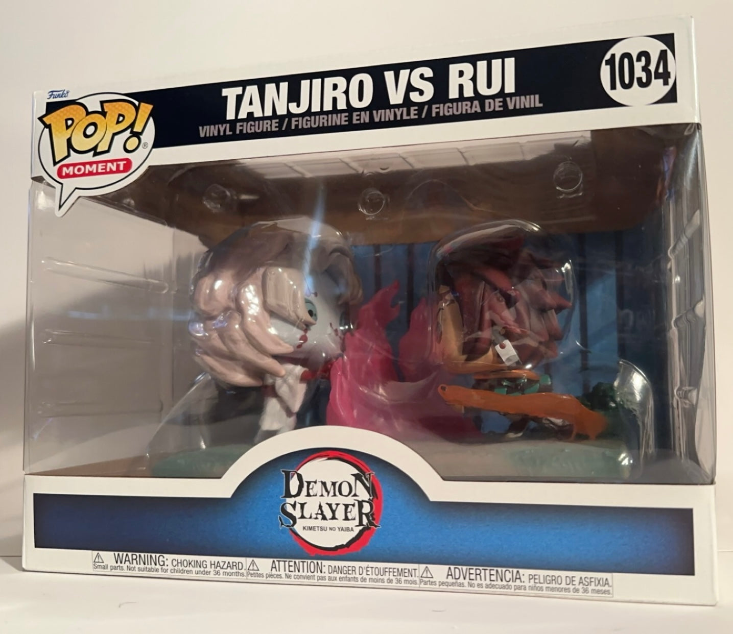 Demon Slayer - Tanjiro VS Rui 1034 Funko Pop!