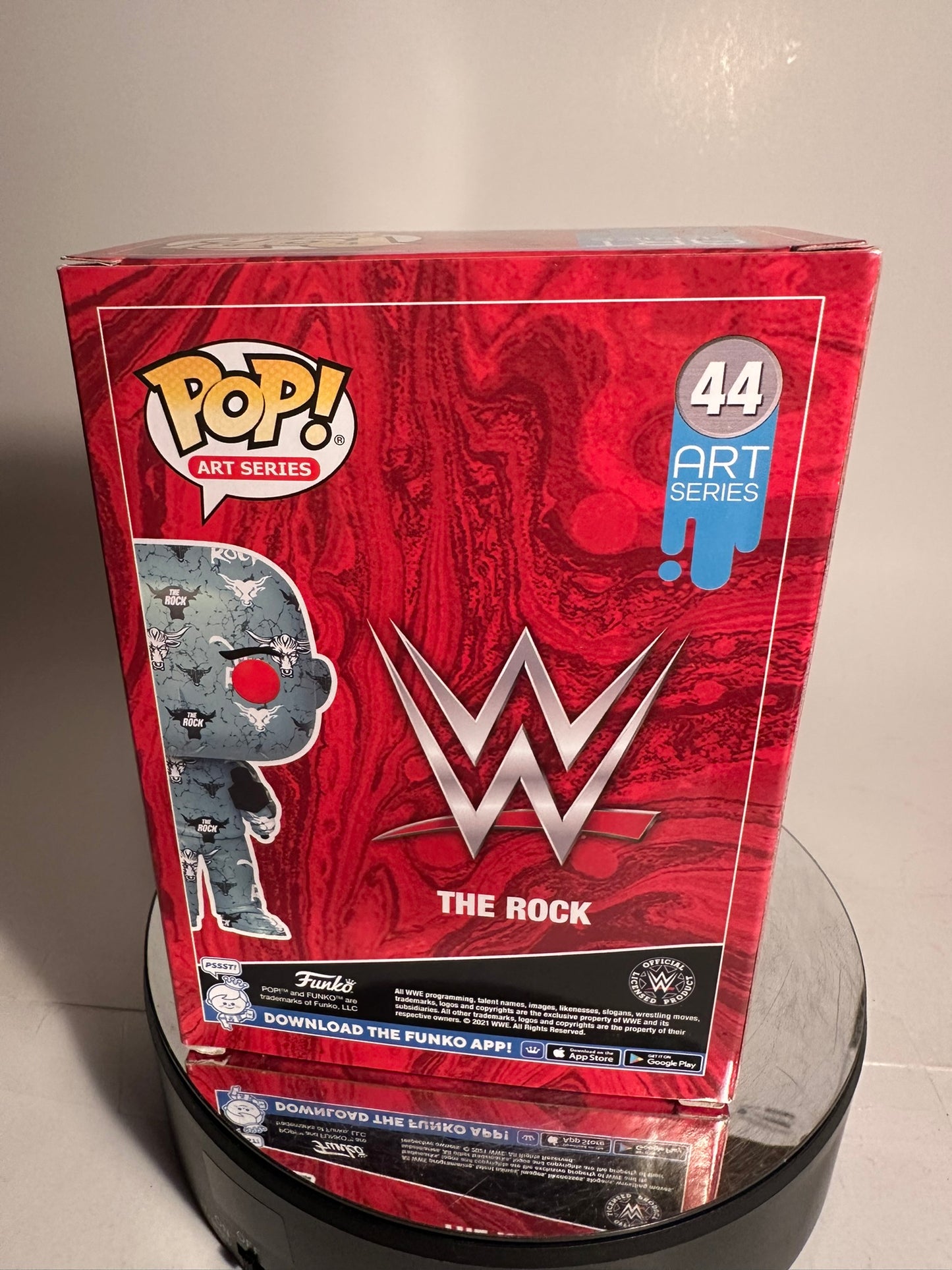 WWE - Art Series - The Rock 44 (Walmart Exclusive) Funko Pop!