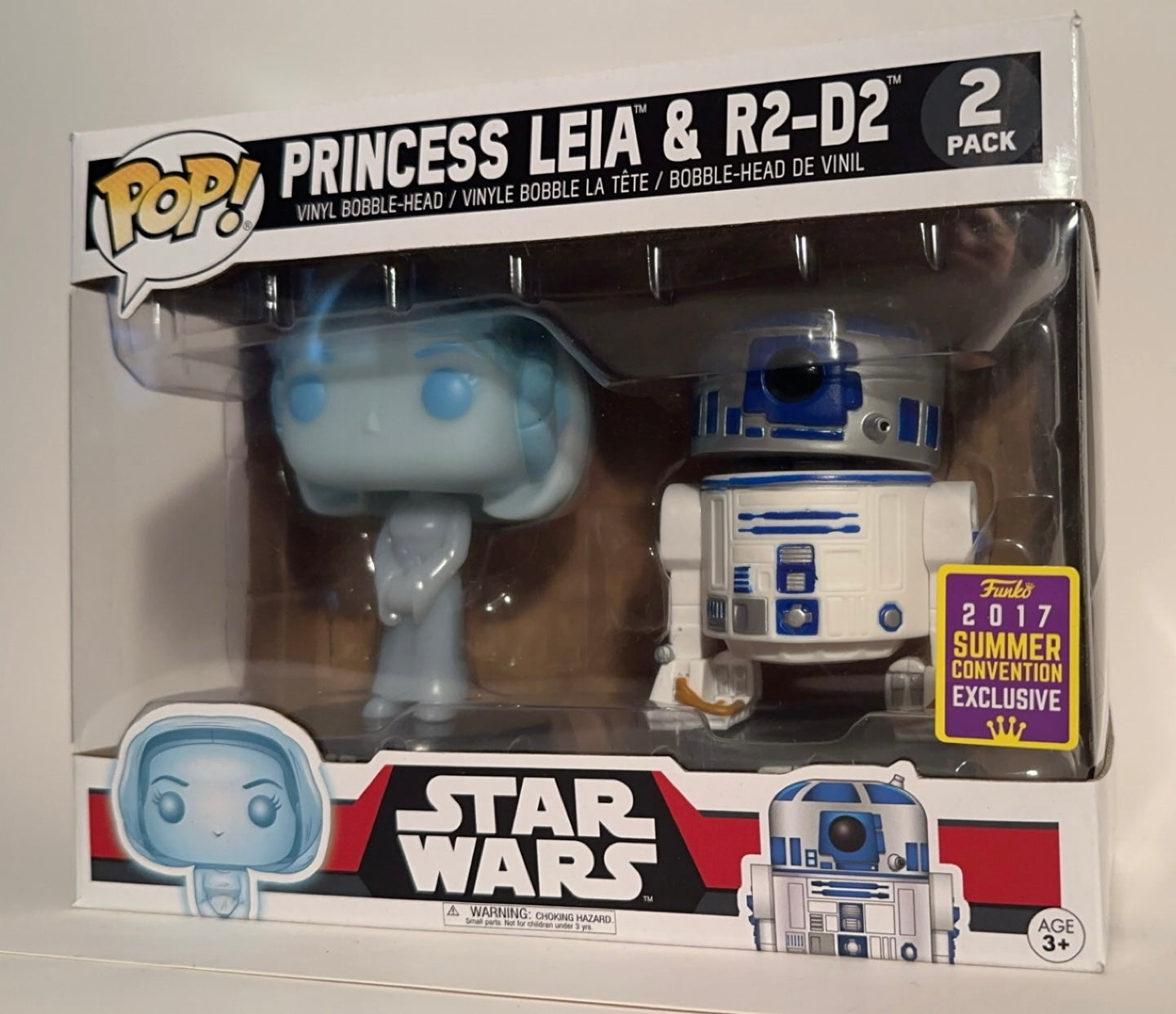 Star Wars - Princess Leia & R2-D2 (2017 Summer Exclusive) 2pack Funko Pop!