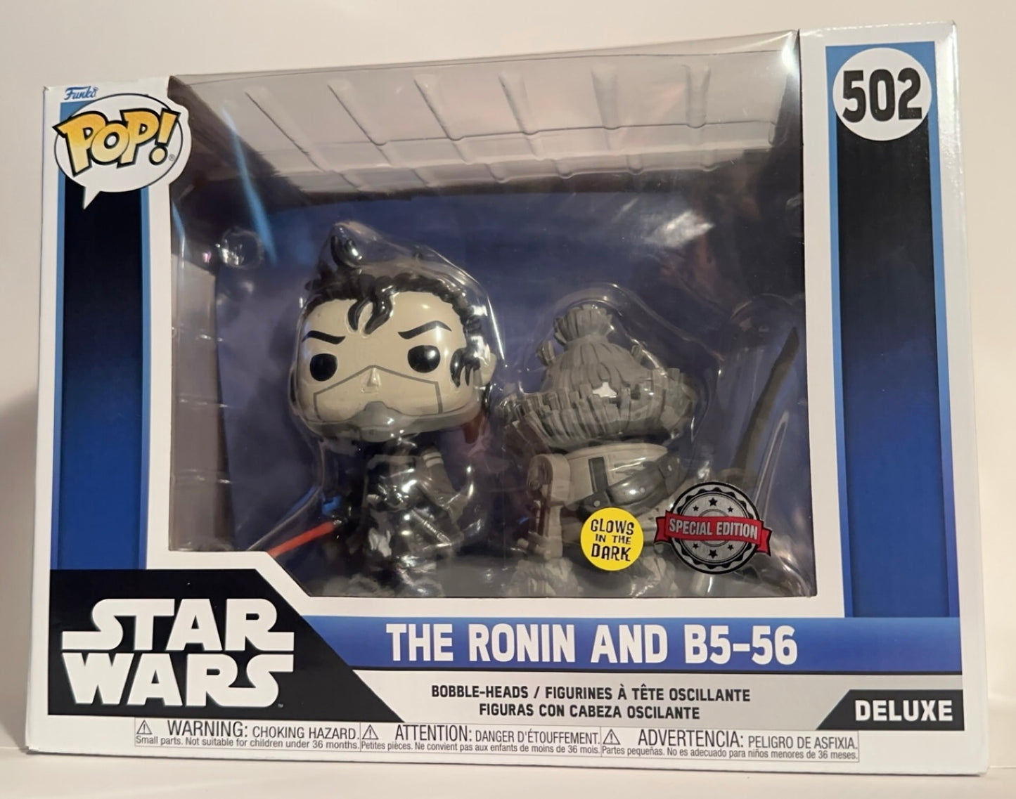 Star Wars - The Ronin and B5-56 GITD (Special Edition) 502 Funko Pop!