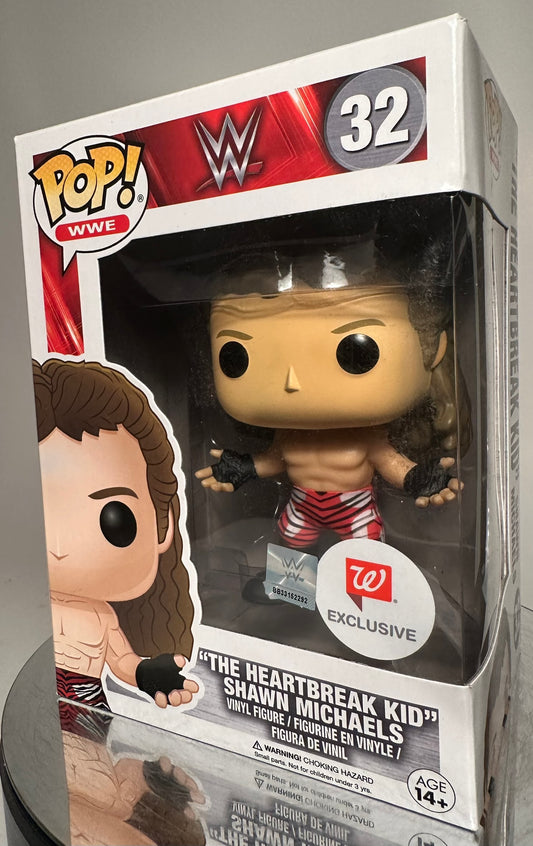 WWE - "The Heartbreak Kid" Shawn Michaels 32 (Walgreens Exclusive) Funko Pop!