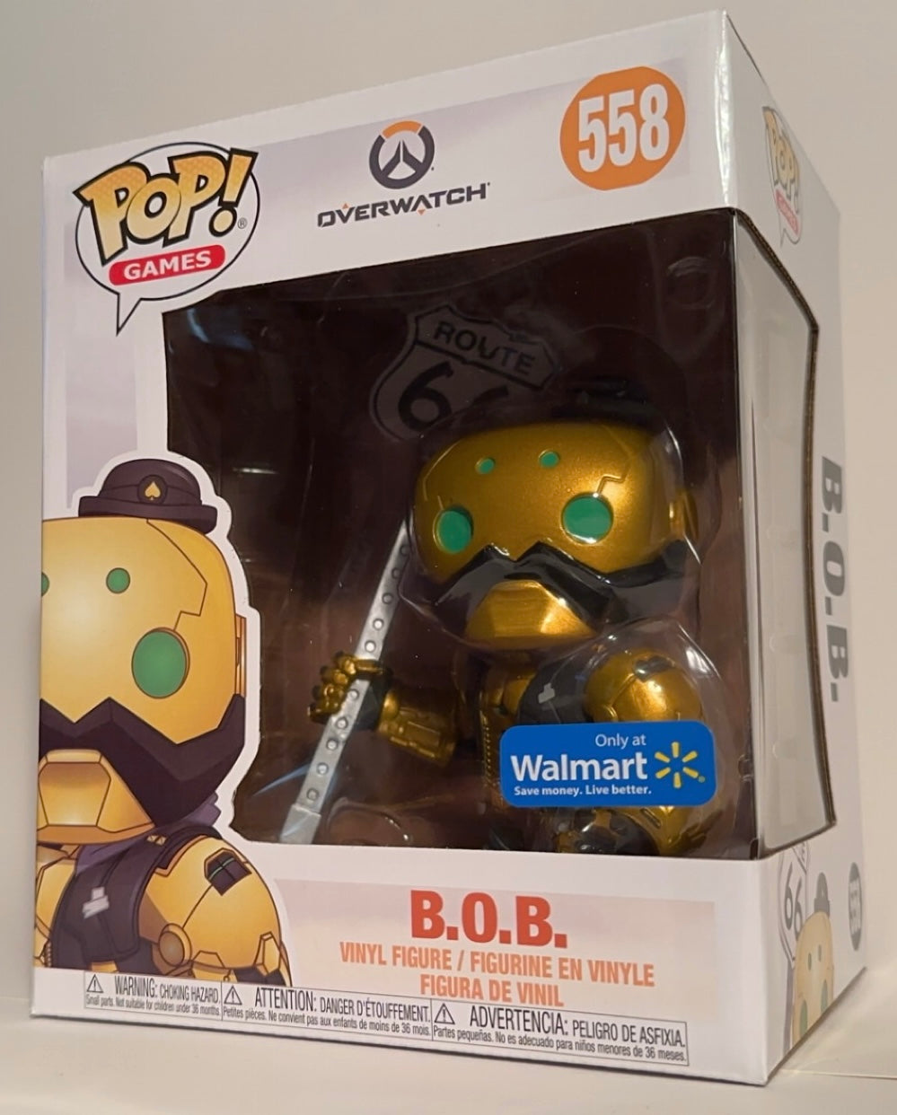 Overwatch - B.O.B. (Walmart Exclusive) 558 Funko Pop!