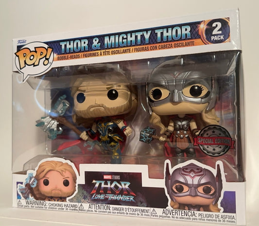 Marvel - Thor & Mighty Thor 2pack (Special Edition) Funko Pop!