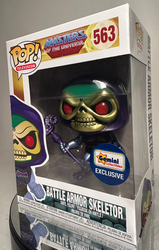 Masters of the Universe - Battle Armor Skeletor 563 (Gemini Collectables Exclusive) Funko Pop!