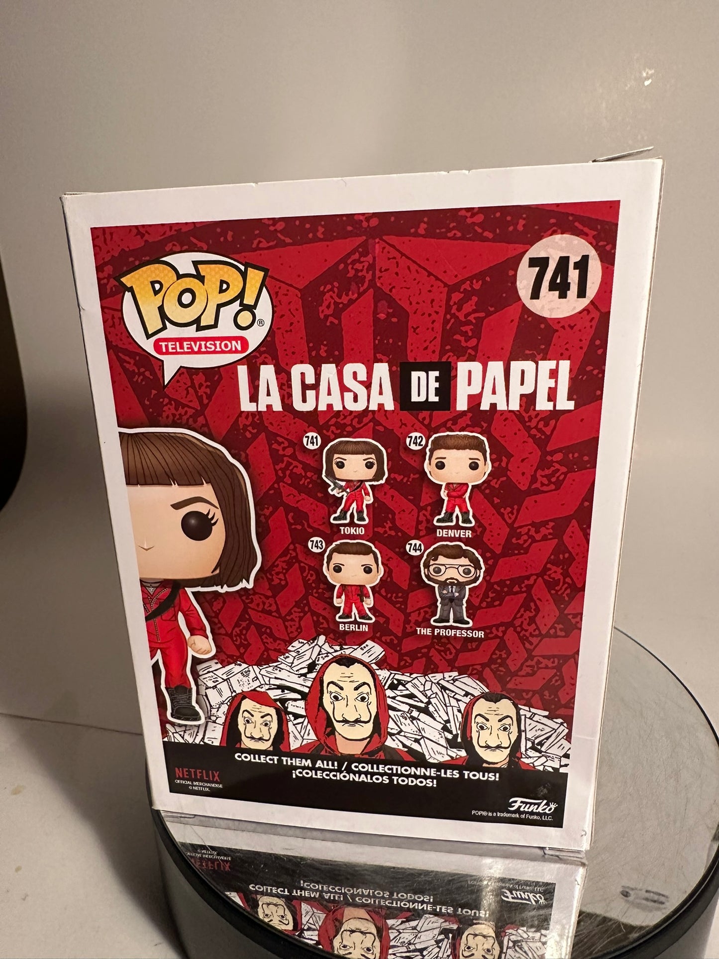 Television - La Casa De Papel - Tokio 741 CHASE Funko Pop!