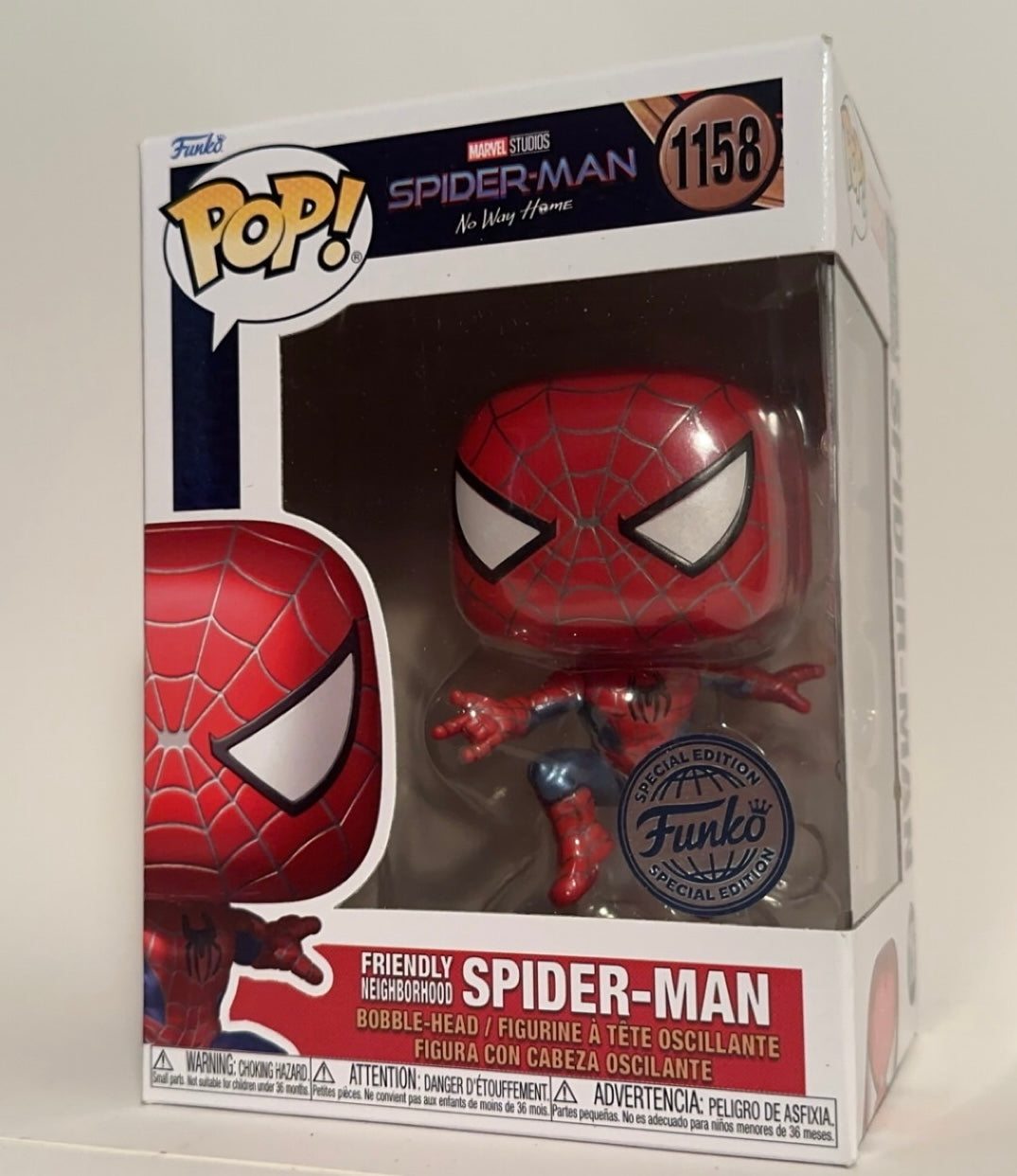 Friendly Neighborhood Spider-Man (Funko Special Edition) 1158 Funko Pop!