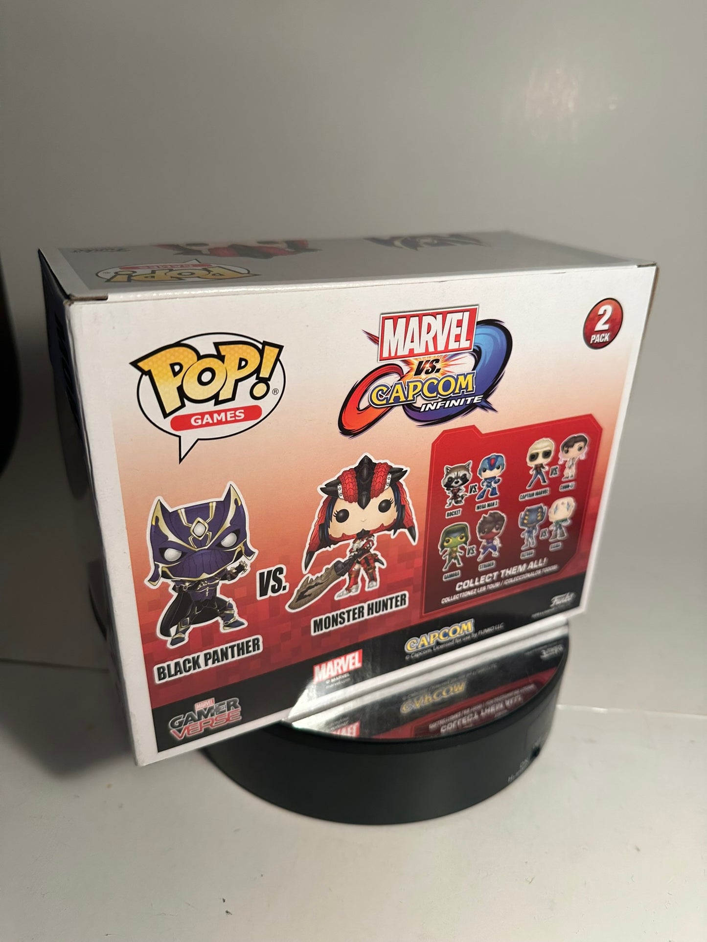 Games - Marvel vs Capcom - Black Panther vs Monster Hunter 2 Pack Funko Pop!