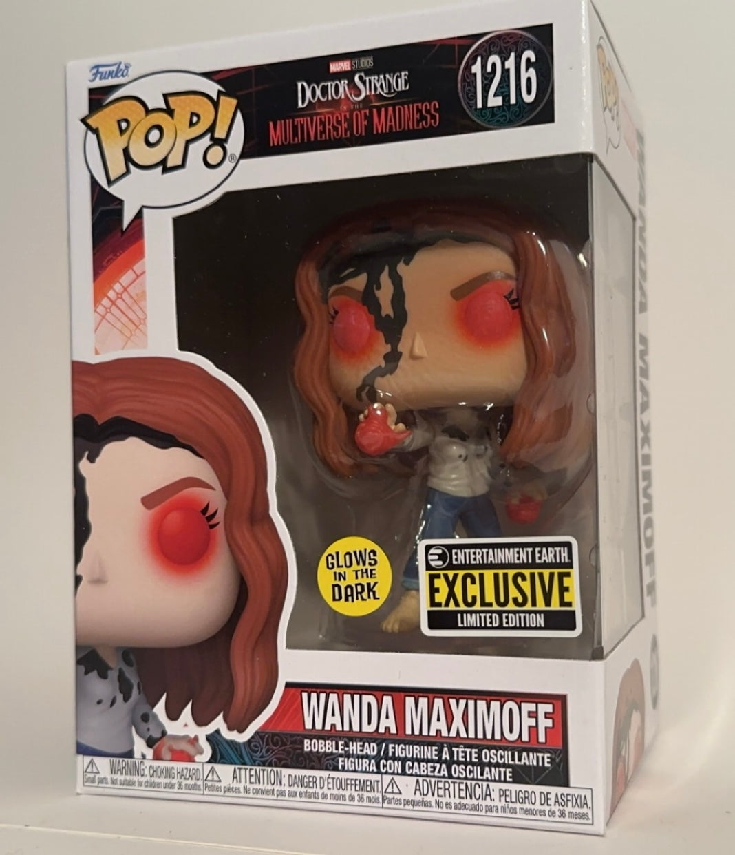 Doctor Strange - Wanda Maximoff GITD (Entertainment Earth Exclusive) 1216 Funko Pop!