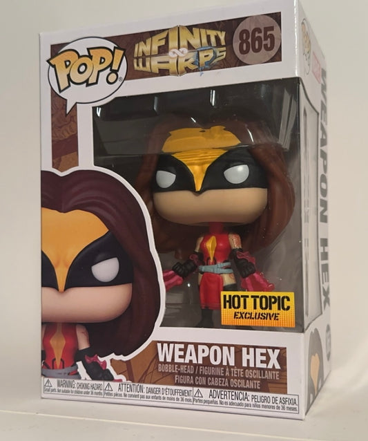 Infinity Warps - Weapon Hex (Hot Topics Exclusive) 865 Funko Pop!