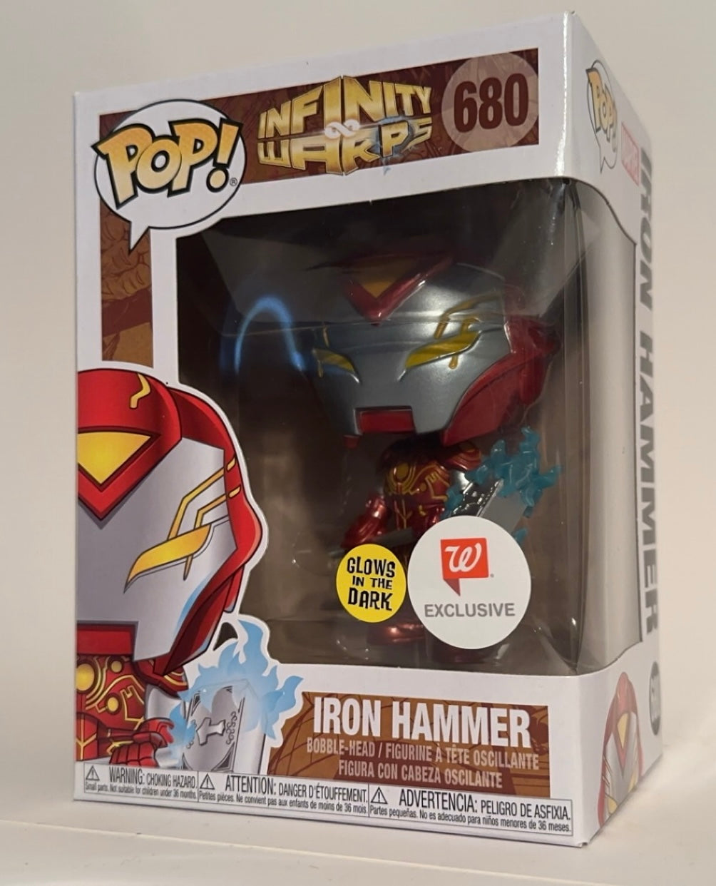 Infinity Warps - Iron Hammer GITD (Walgreens Exclusive) 680 Funko Pop!