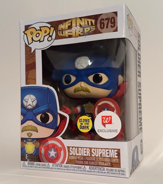 Infinity Warps - Soldier Supreme GITD (Walgreens Exclusive) 679 Funko Pop!