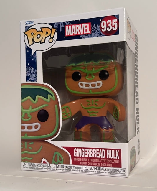 Marvel - Gingerbread Hulk 935 Funko Pop!