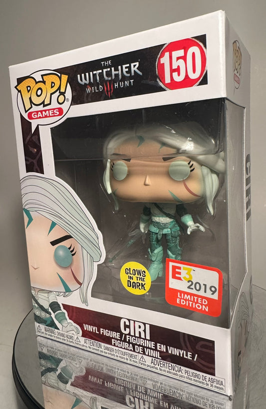 Games - The Witcher III - Ciri 150 GITD (E3 2019 Limited Edition) Funko Pop!