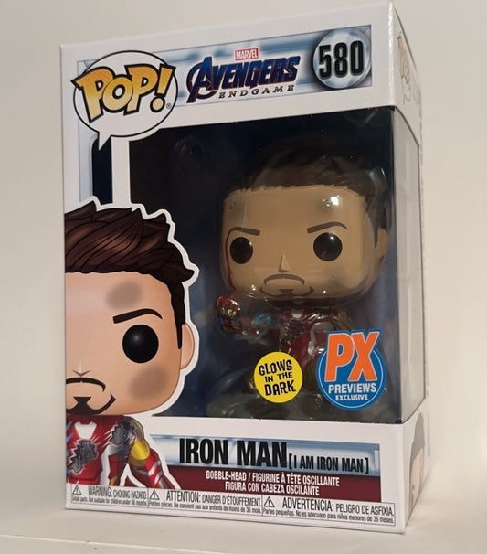 Avengers - Iron Man GITD (PX Previews Exclusive) 580 Funko Pop!