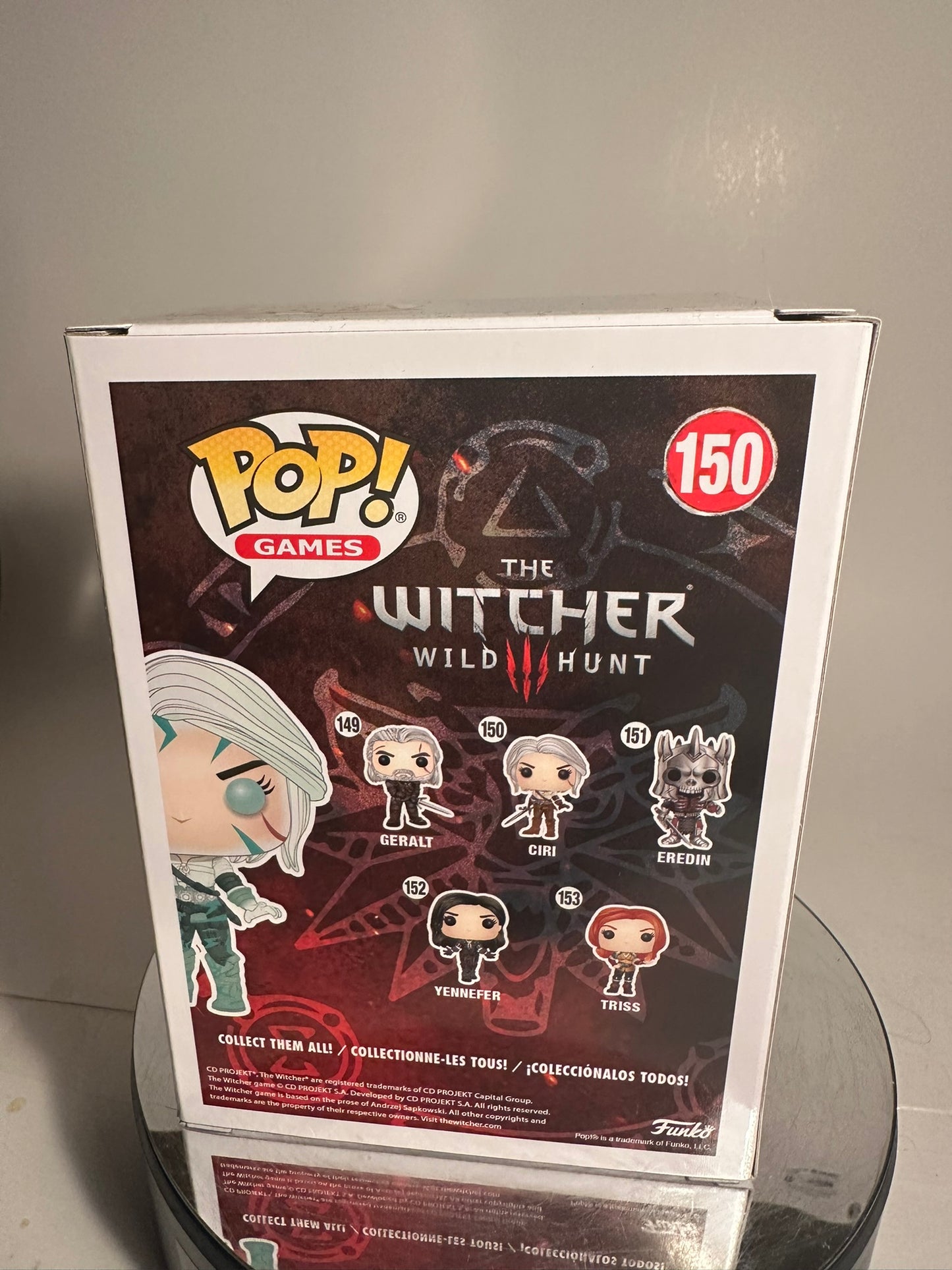 Games - The Witcher III - Ciri 150 GITD (E3 2019 Limited Edition) Funko Pop!