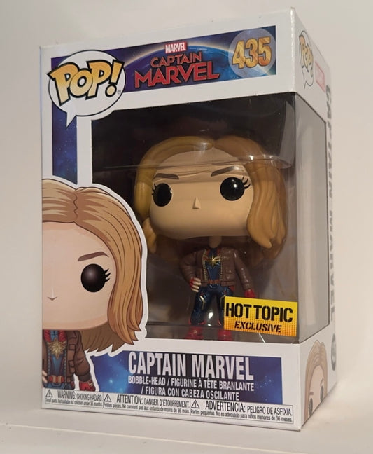 Captain Marvel - Captain Marvel (Hot Topic Exclusive) 435 Funko Pop!