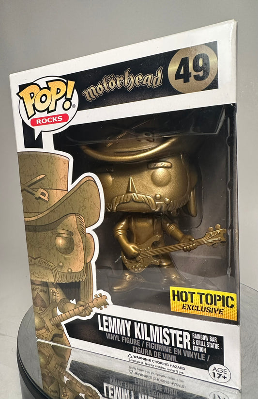 Rocks - Lemmy Kilmister 49 (Hot Topic Exclusive) Funko Pop!