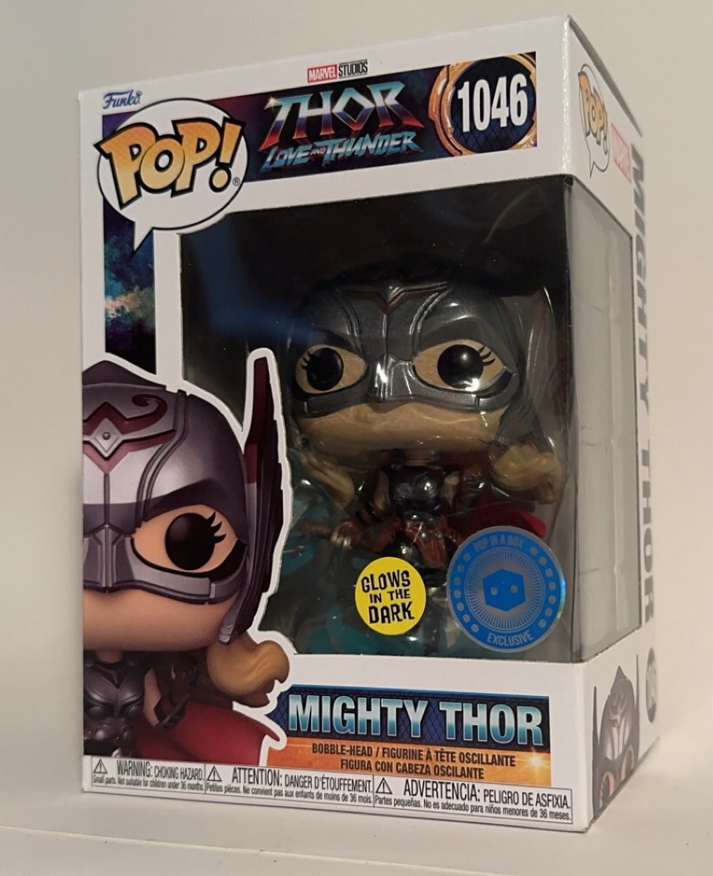 Mighty Thor GITD (Pop in a Box Exclusive) 1046 Funko Pop!