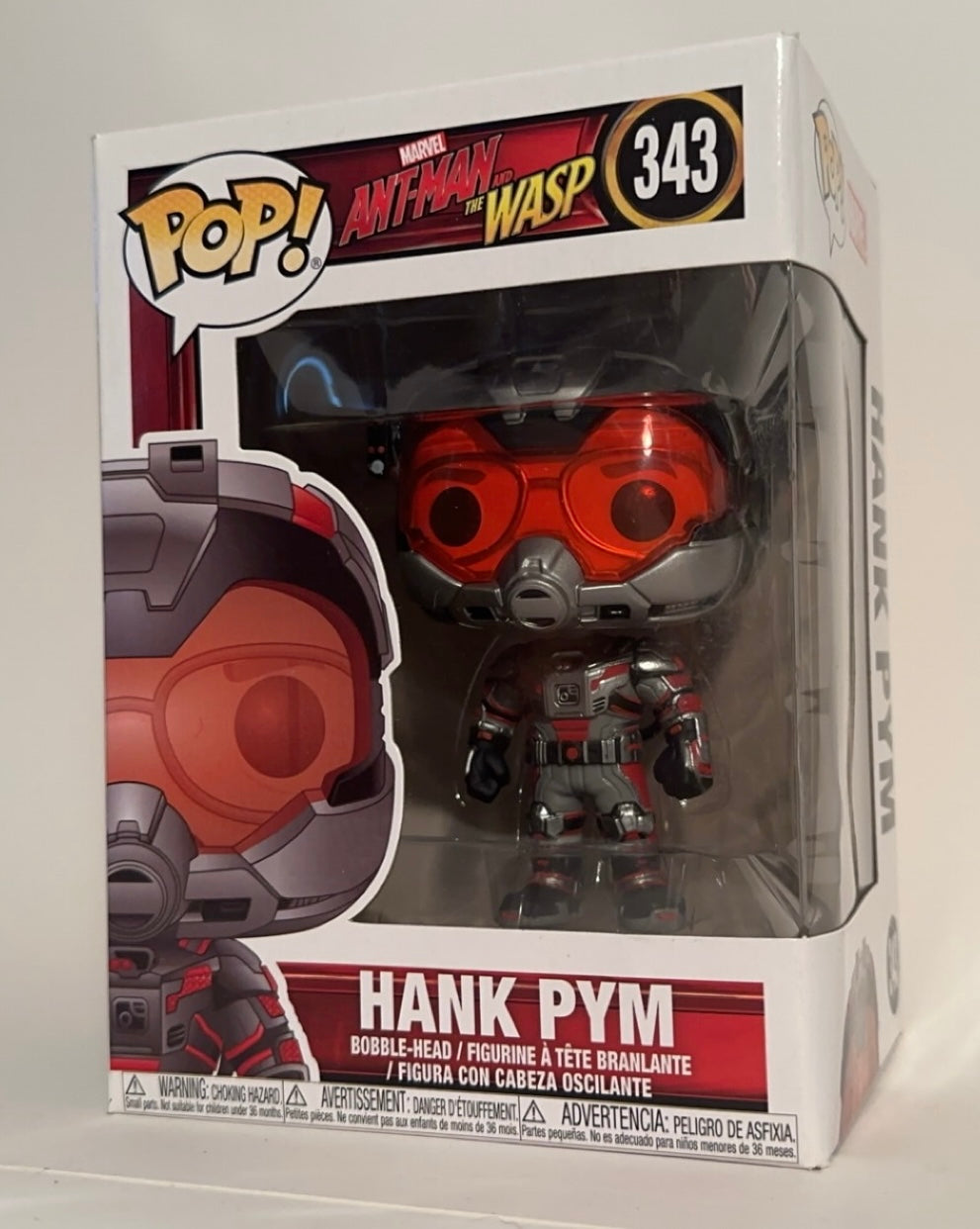 Ant-Man and the Wasp - Hank Pym 343 Funko Pop!